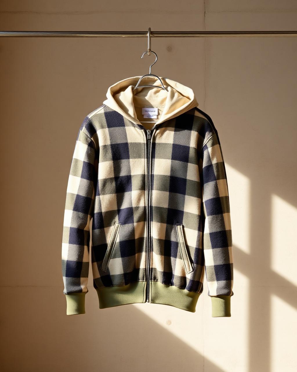 Lounge zip on hanger